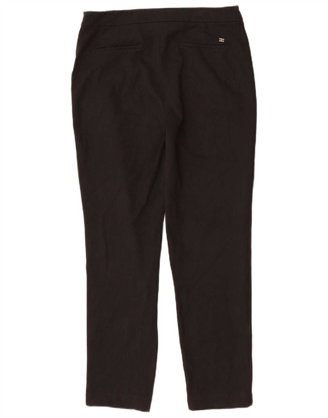 Tommy Hilfiger Damen Slim Chino-Hose US 8 Medium W30 L29 Schwarz