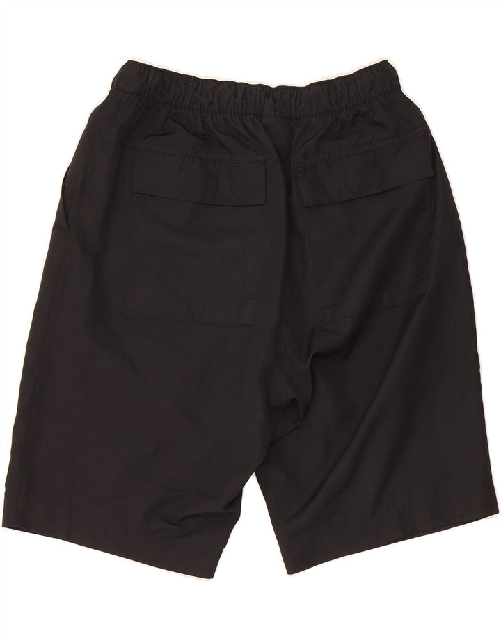 NIKE Mens Graphic Sport Shorts Small  Black Polyester Vintage Nike and Second-Hand Nike from Messina Hembry 