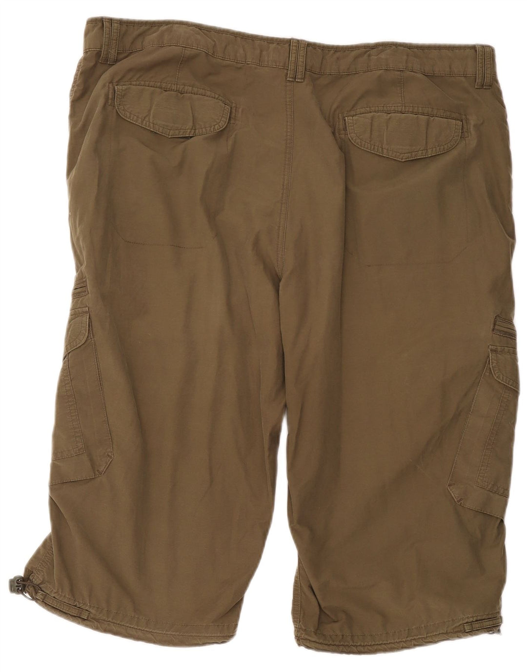Marks & Spencer Herren Cargoshorts W38 XL Khaki Baumwolle