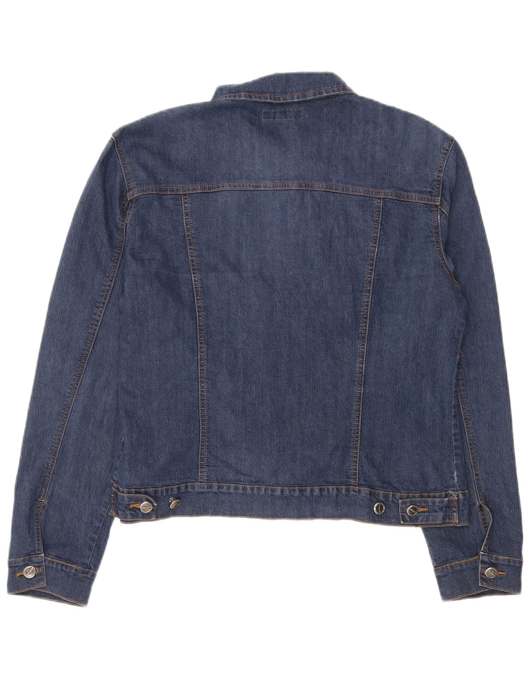 Vintage Damen Jeansjacke UK 16 Große blaue Baumwolle