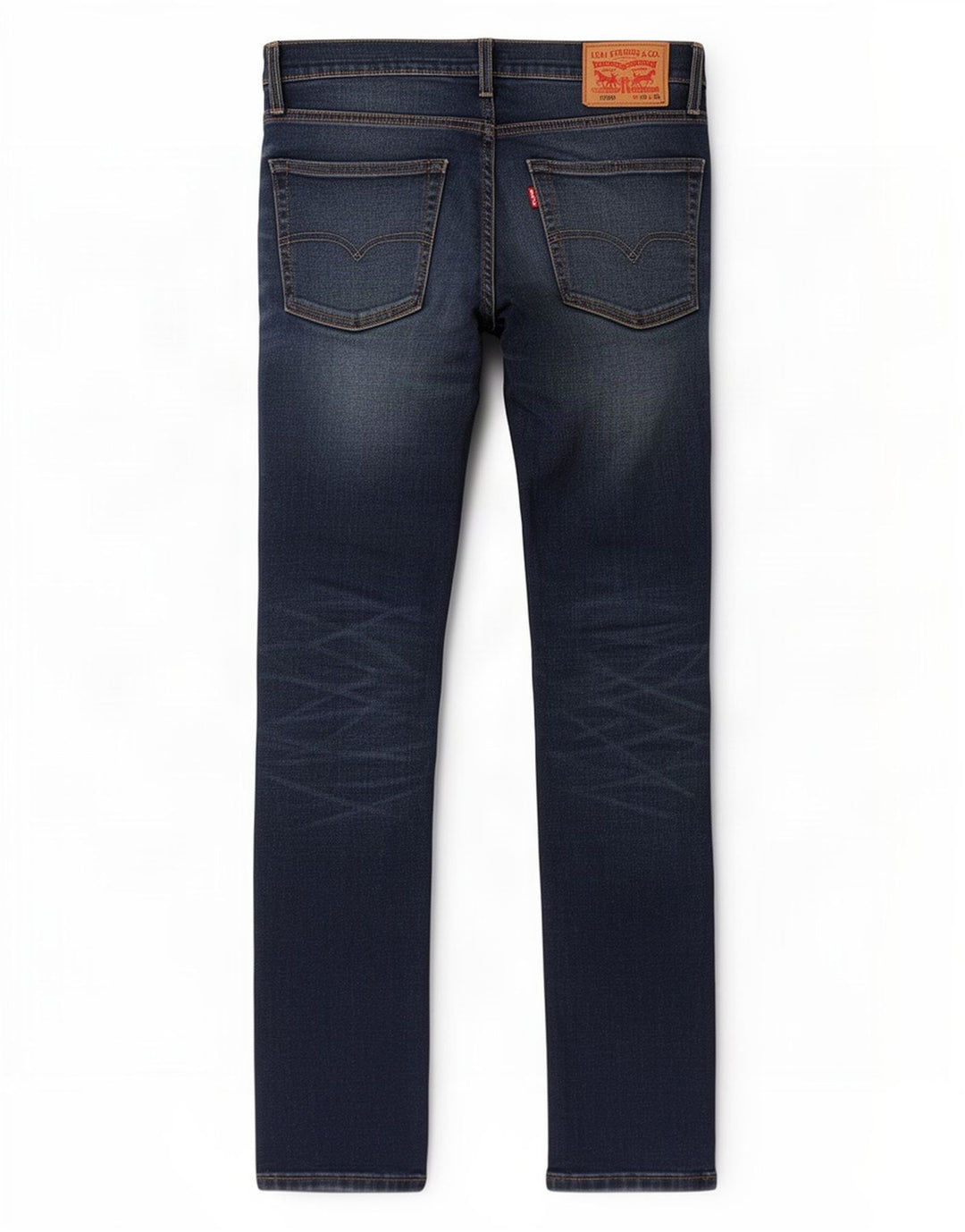 Levi's Herren Slim Jeans W30 L33 Marineblaue Baumwolle
