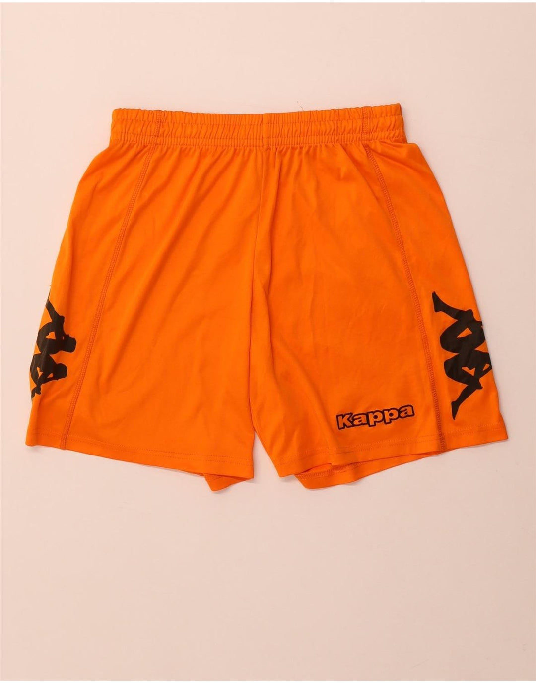 Kappa Herren Graphic Sport Shorts Small Orange Polyester