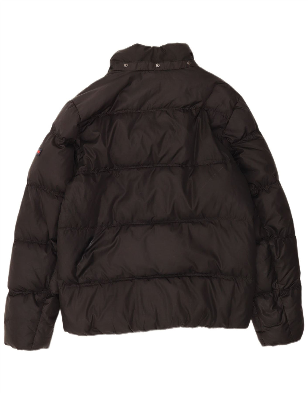 Tommy Hilfiger Herren Wattierte Jacke UK 42 XL Schwarz Polyester