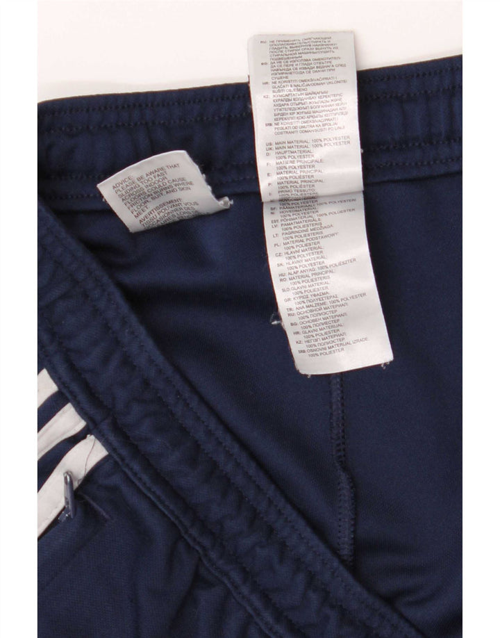 Adidas Herren-Trainingshose, groß, marineblau, Polyester