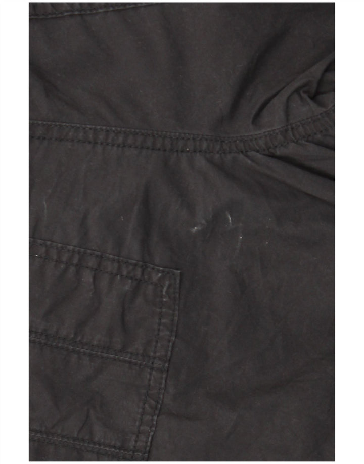 Gerade Cargohose für Damen von Dkny, Größe S, W29, L29, Schwarz, Baumwolle