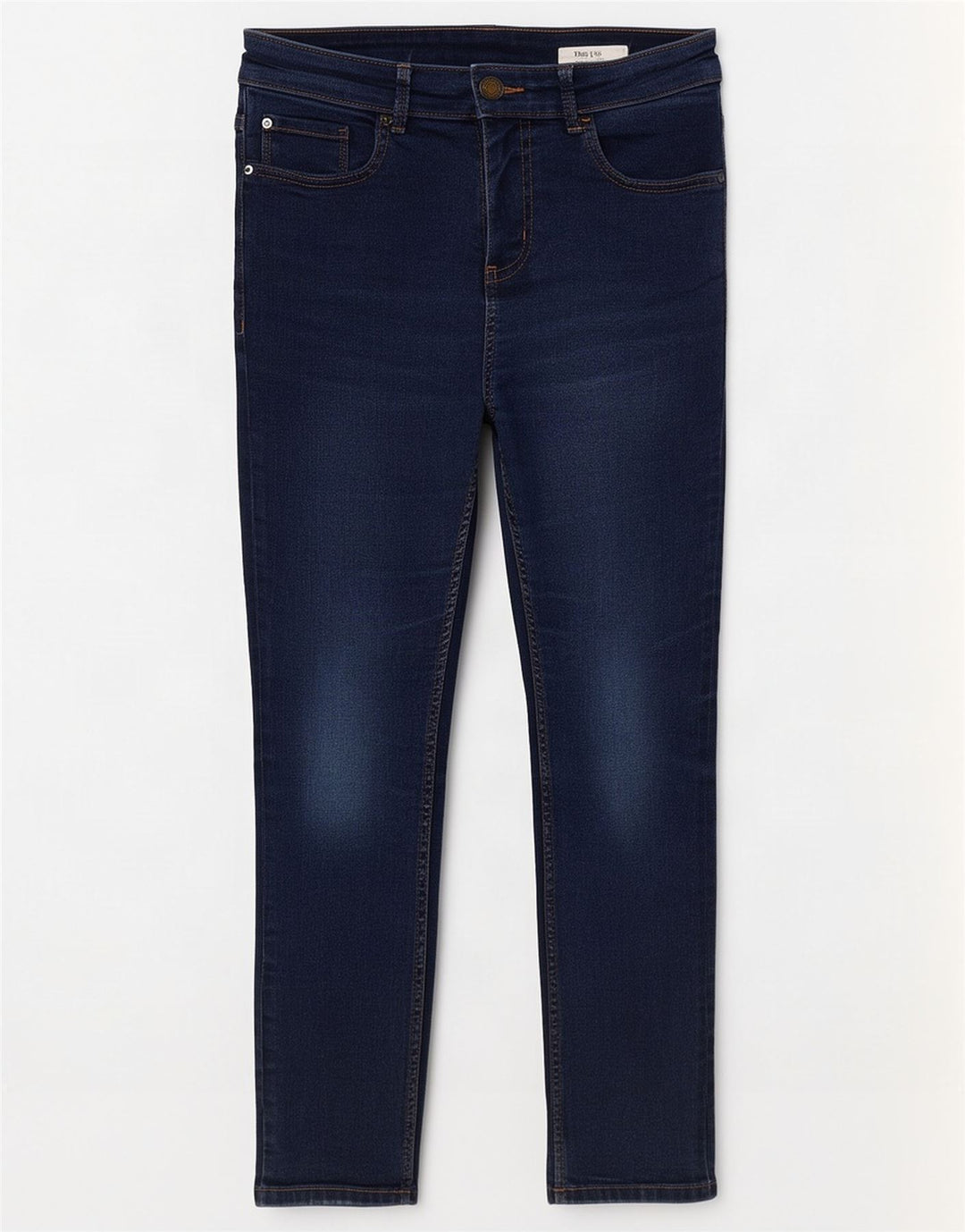 Marks & Spencer Damen The Lily Cropped Jeans UK 12 Medium W30 L25 Blau