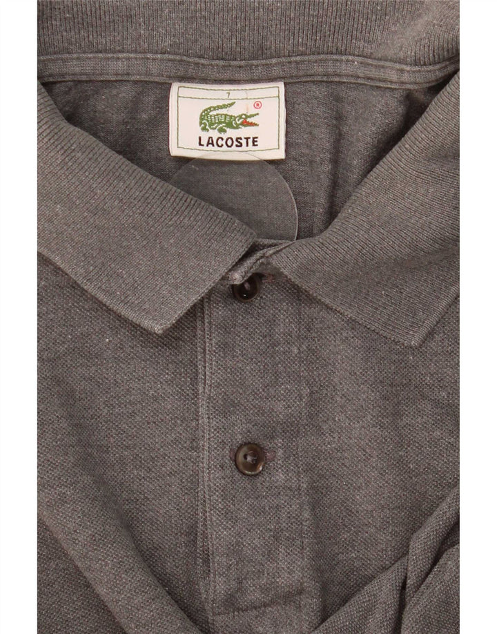 Lacoste Herren Poloshirt Größe 7 2XL Grau