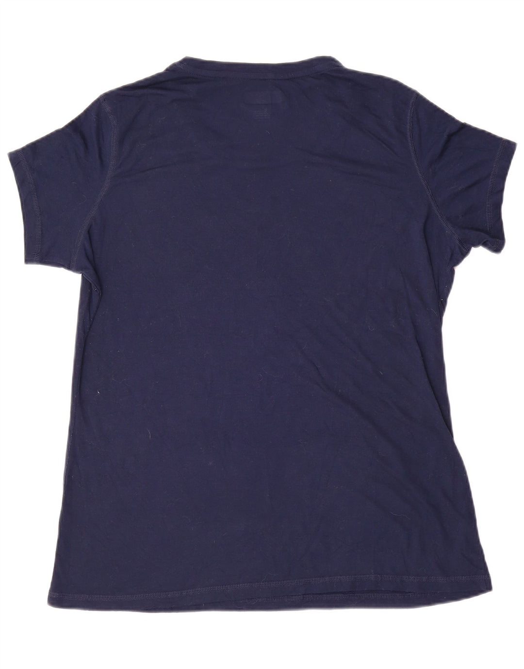 NFL Damen Dallas Cowboys Grafik-T-Shirt-Oberteil UK 18 XL Marineblau Polyester