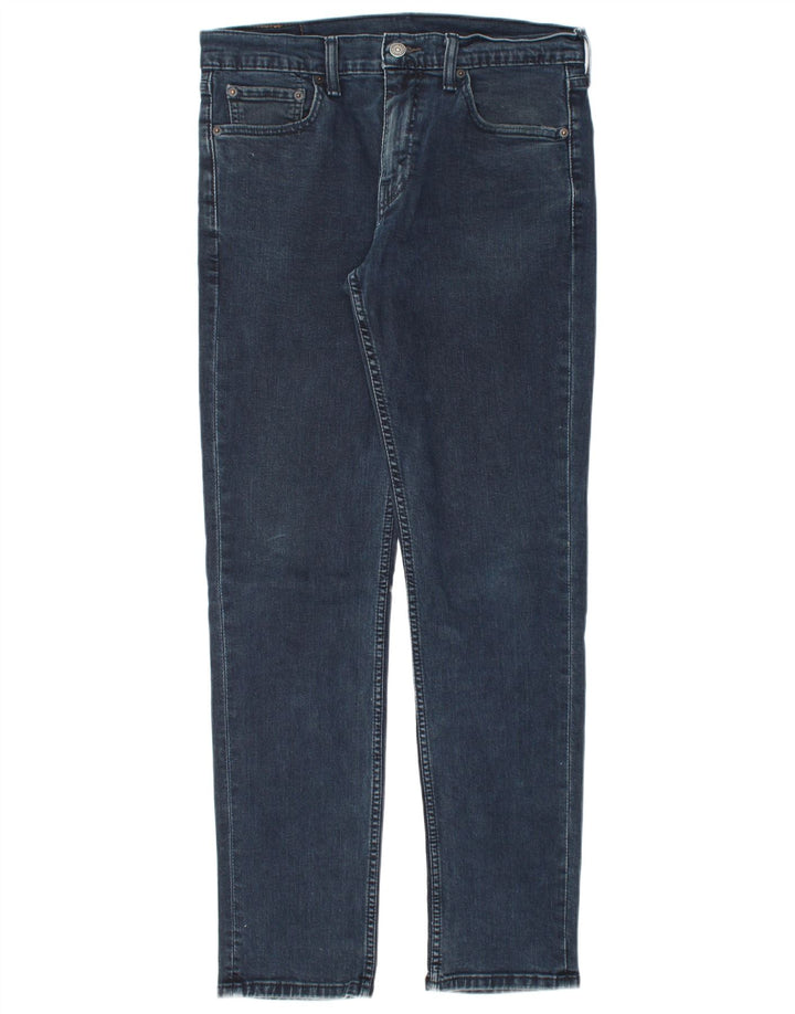 LEVI'S Herren 511 Slim Jeans W32 L32 Marineblau Baumwolle