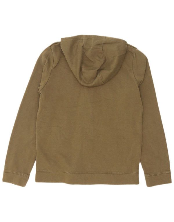 Nike Jungen-Kapuzenpullover mit Reißverschluss, 13–14 Jahre, XL, Khaki, Baumwolle