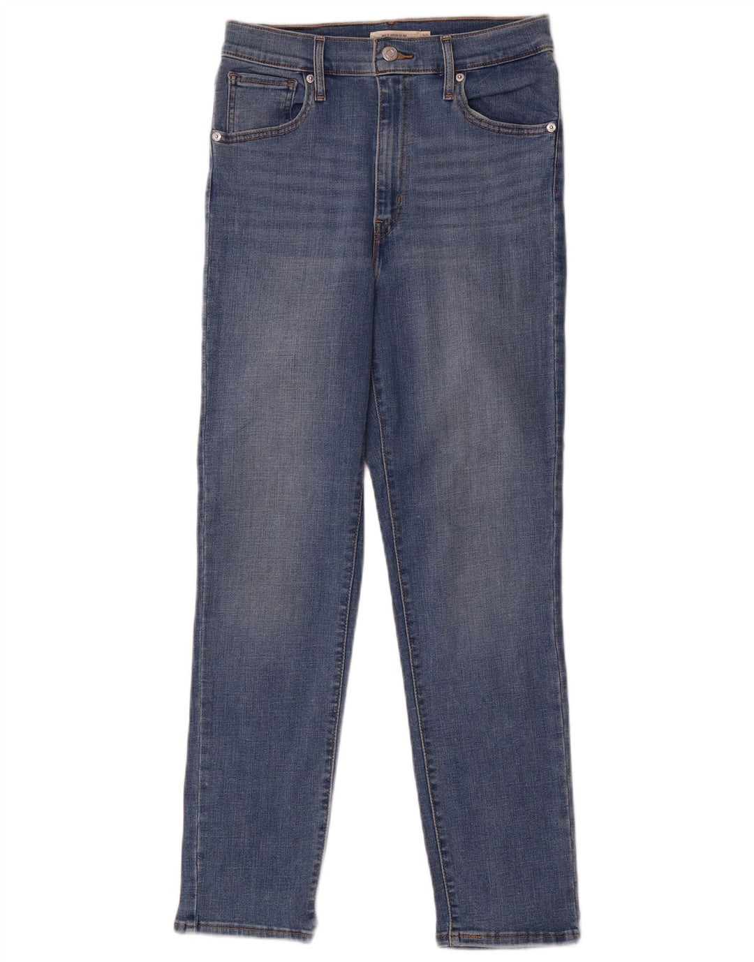 Levi's Damen Mile High Slim Jeans W29 L27 Blaue Baumwolle