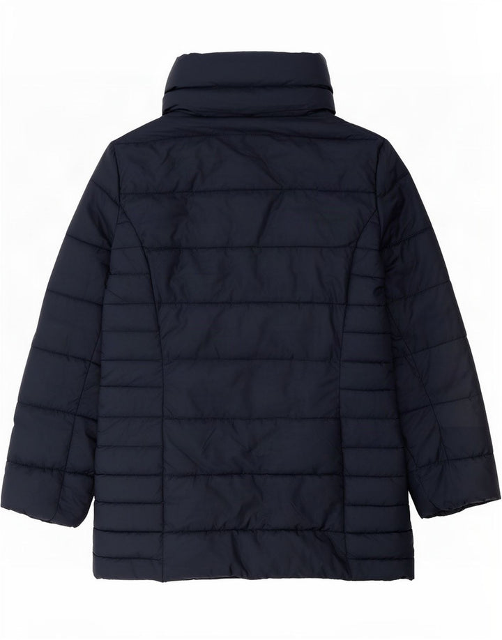 Marks & Spencer Damen Wattierter Mantel UK 12 Medium Marineblau Polyester