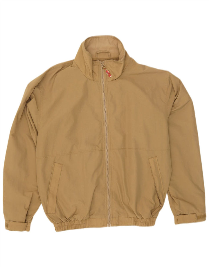 Slam Herren Regenjacke UK 40 Large Beige Polyurethan