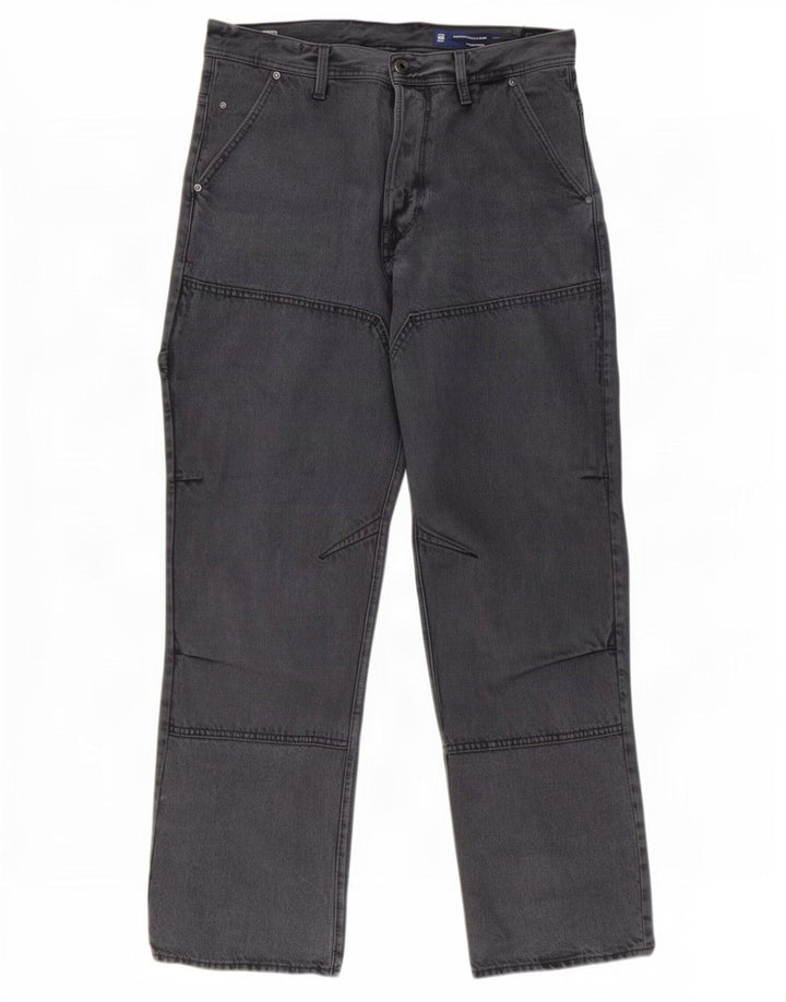 G-Star Herren Carpenter Loose Jeans W34 L34 Graue Baumwolle