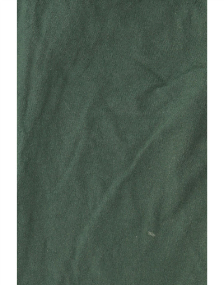 Wrangler Herren T-Shirt Top aus mittelgrüner Baumwolle