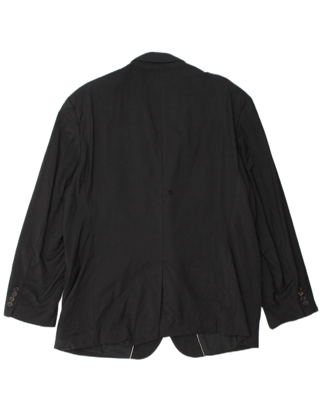 HUGO BOSS Herren Guabello 2-Knopf-Blazerjacke UK 40 Große schwarze Viskose