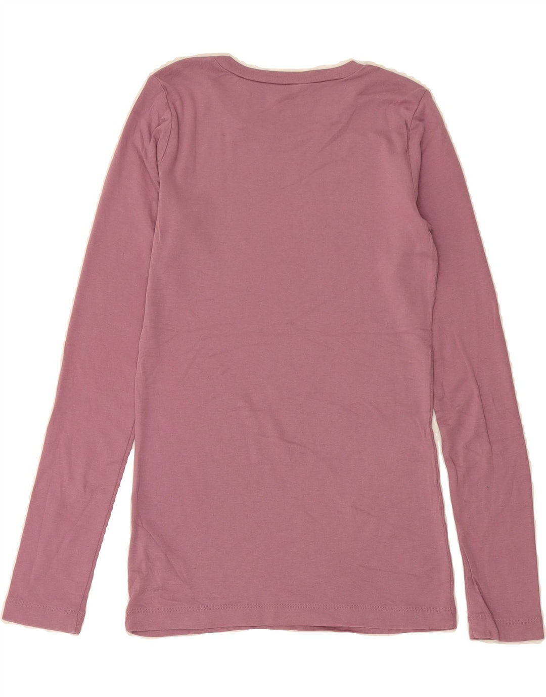 EDDIE BAUER Womens Top Long Sleeve UK 8  Small Purple Cotton Vintage Eddie Bauer and Second-Hand Eddie Bauer from Messina Hembry 