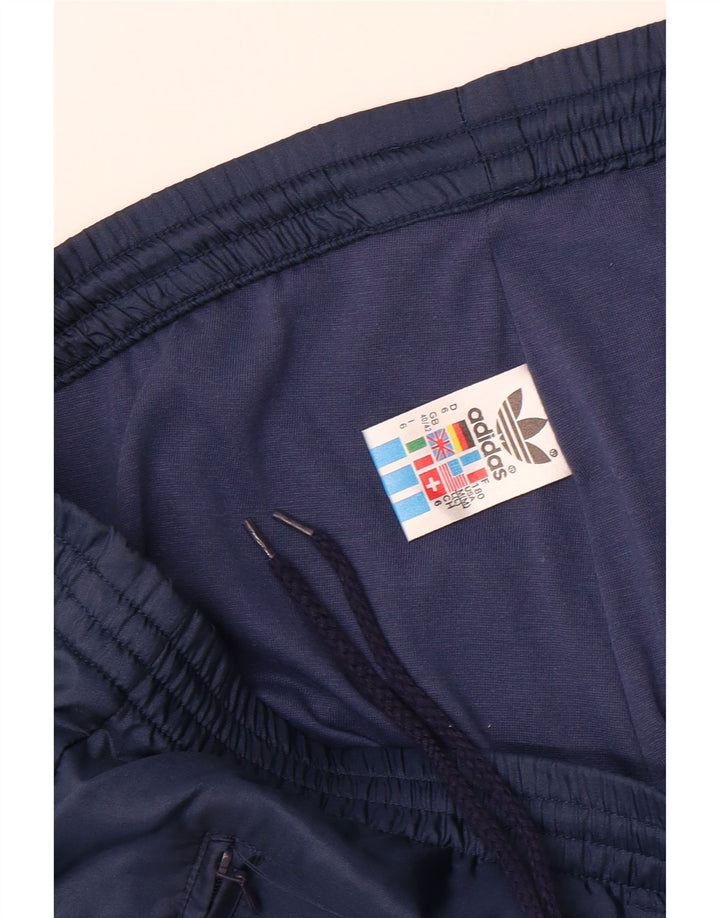 ADIDAS Mens Tracksuit Trousers Joggers Size 40/42 Medium  Navy Blue Vintage Adidas and Second-Hand Adidas from Messina Hembry 