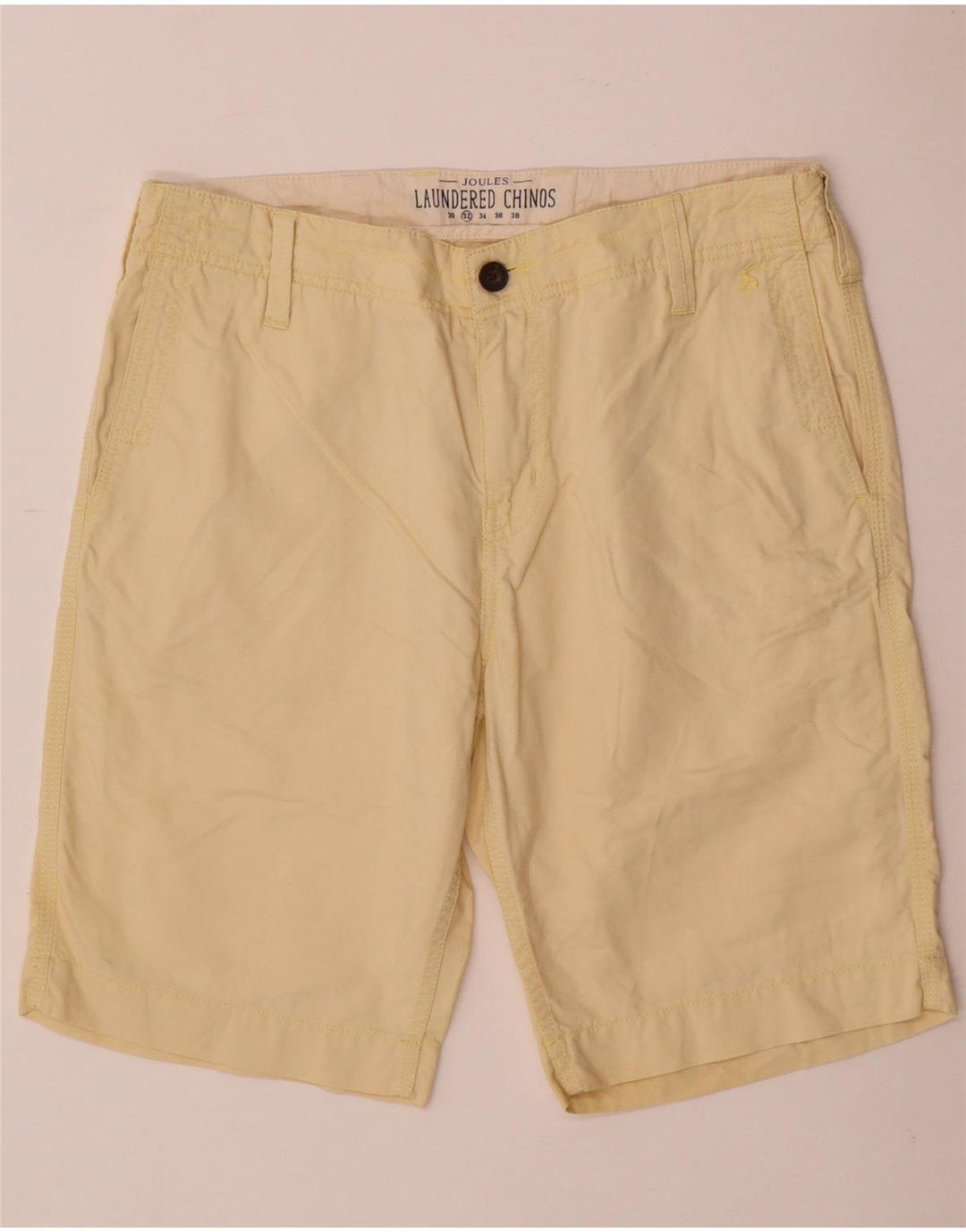 JOULES Herren Chinoshorts W32 Mittelgelb