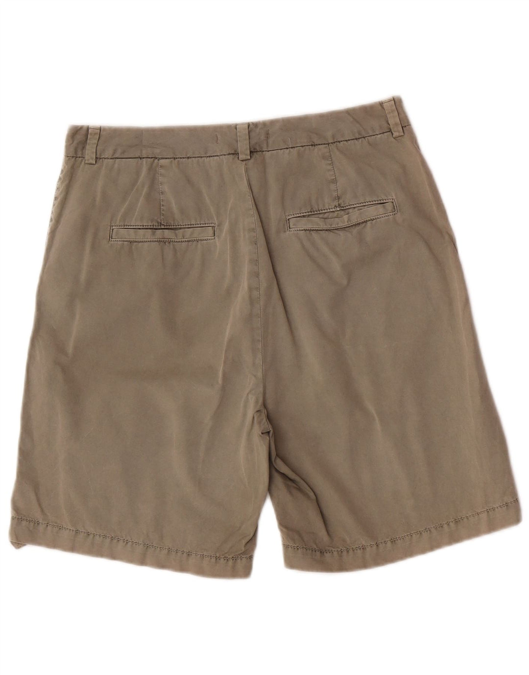 Marks & Spencer Damen Chinoshorts UK 12 Medium W30 Khaki Baumwolle