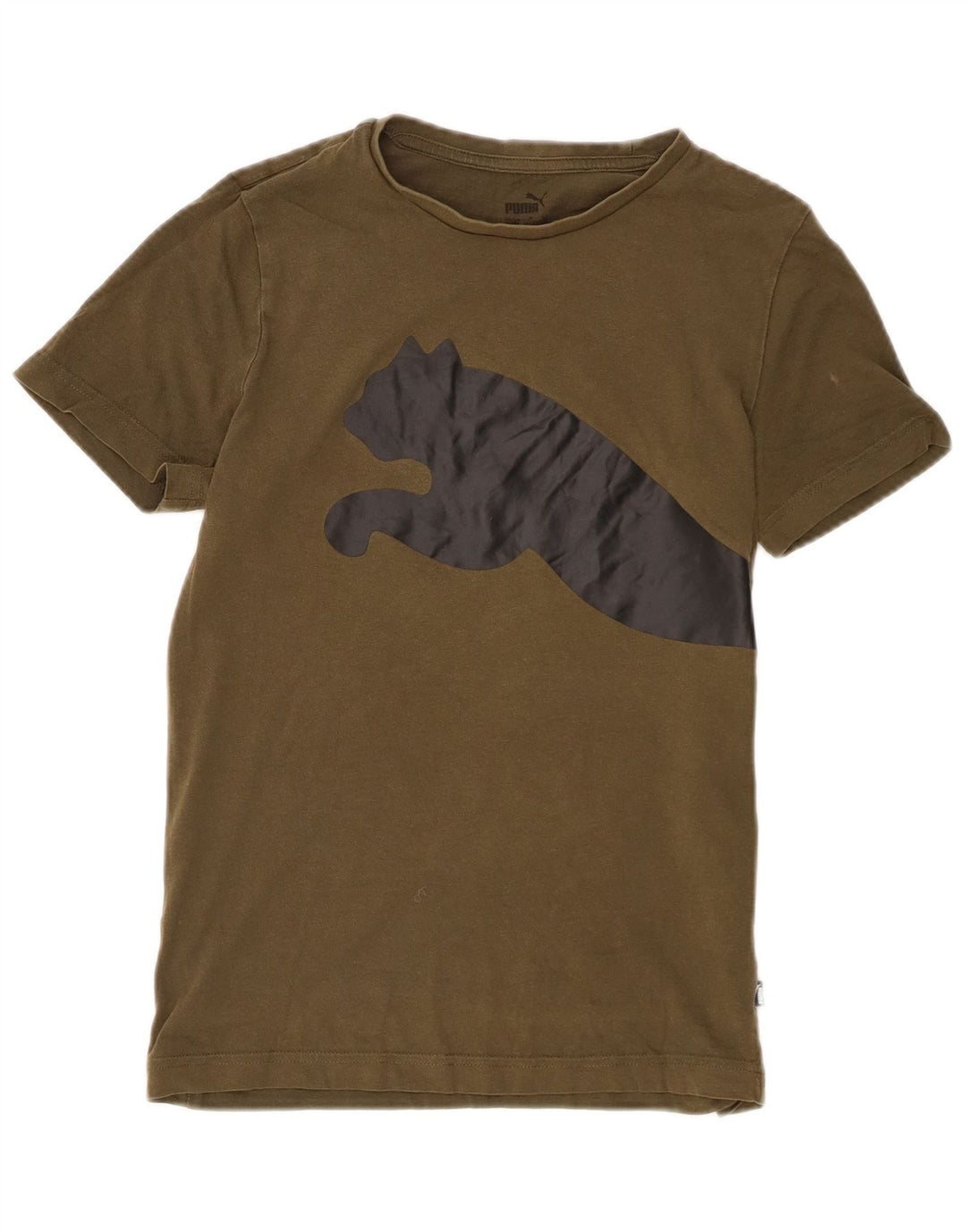 Puma Jungen T-Shirt mit Grafik, 13–14 Jahre, Khaki