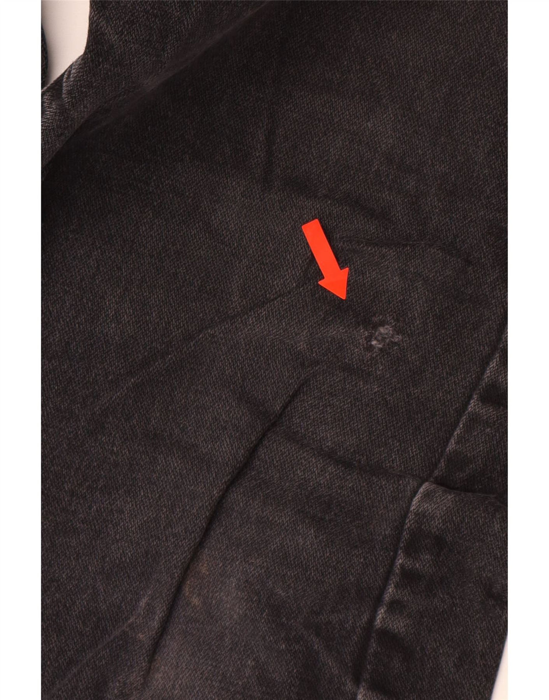 GAS Herren Dakota Straight Jeans W34 L32 Schwarze Baumwolle