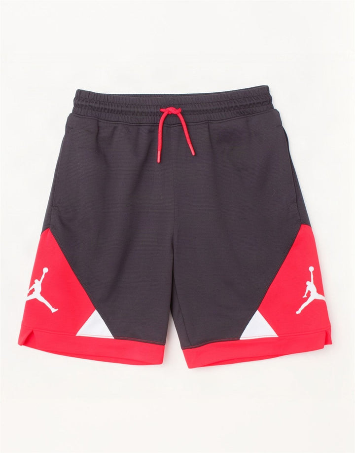 Jordan Dri Fit Sportshorts für Jungen, 10–11 Jahre, Mittelschwarz, Farbblock