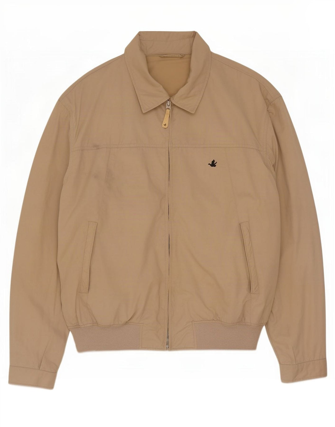 Brooksfield Herren Bomberjacke IT 50 Large Beige