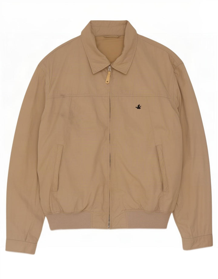 Brooksfield Herren Bomberjacke IT 50 Large Beige