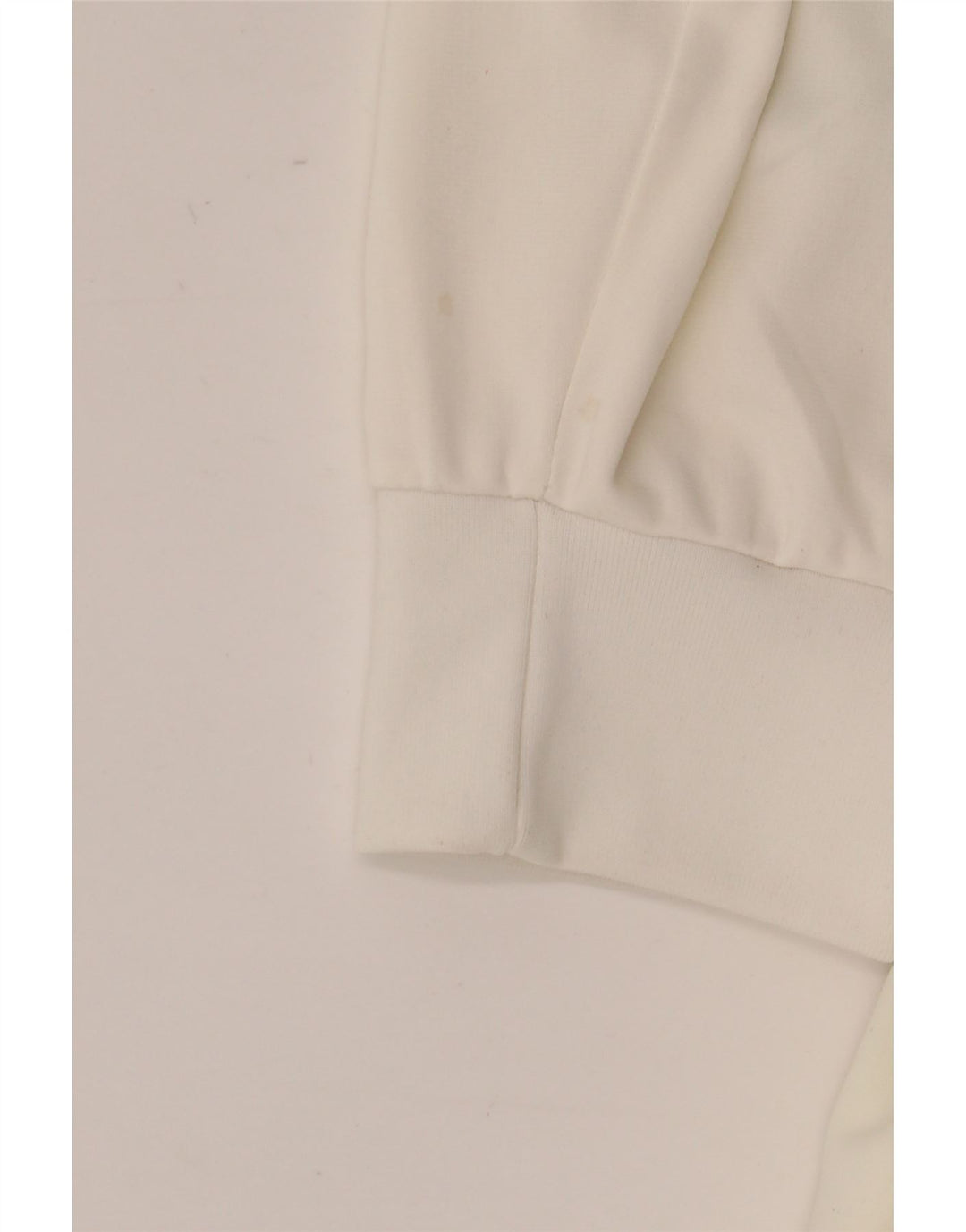 Vintage Herren Trainingsanzug Top Jacke 2XL Weiß Colourblock Nylon