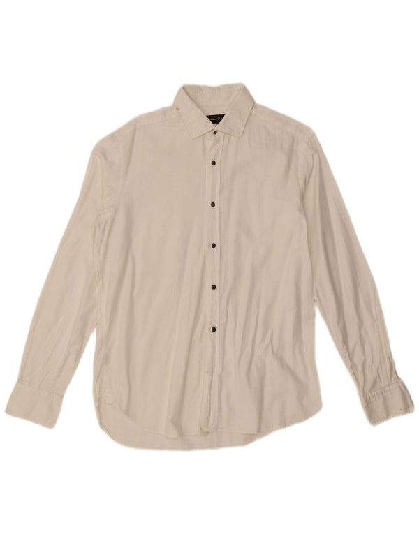 Massimo Dutti Mens Shirt Medium White