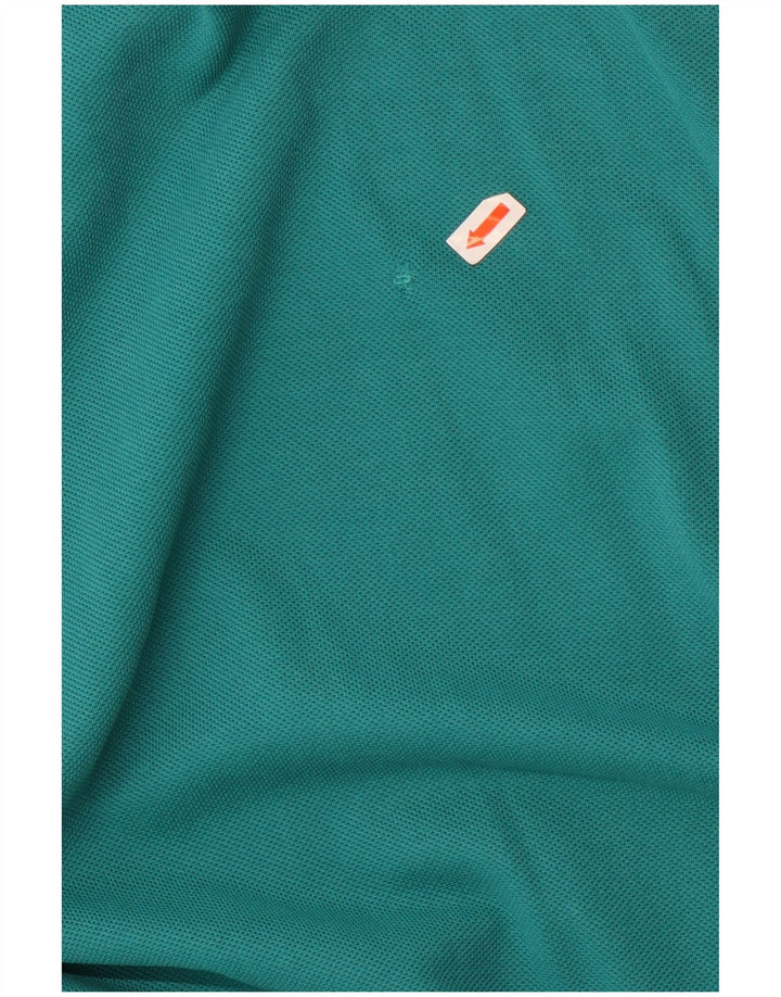 Lacoste Herren-Poloshirt, Größe 5, große grüne Baumwolle