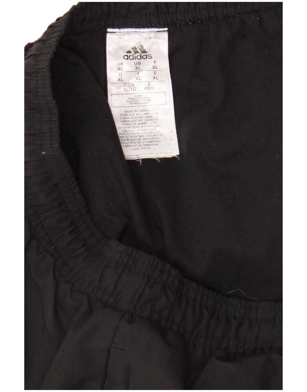 Adidas Herren Trainingshose Jogger XL Schwarz Polyester
