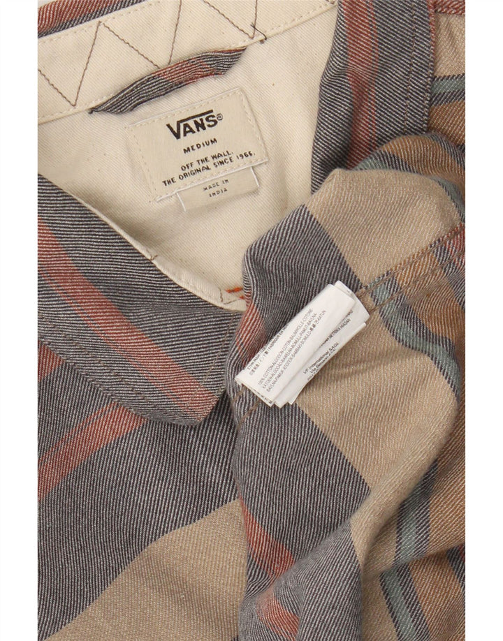 Vans Herren-Flanellhemd, mittelgroß, mehrfarbig, gestreift, Baumwolle