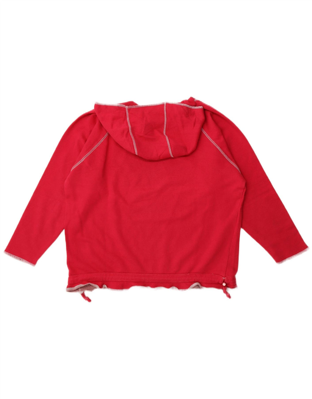 Nike Damen Kapuzenpullover UK 16 Large Rosa Baumwolle