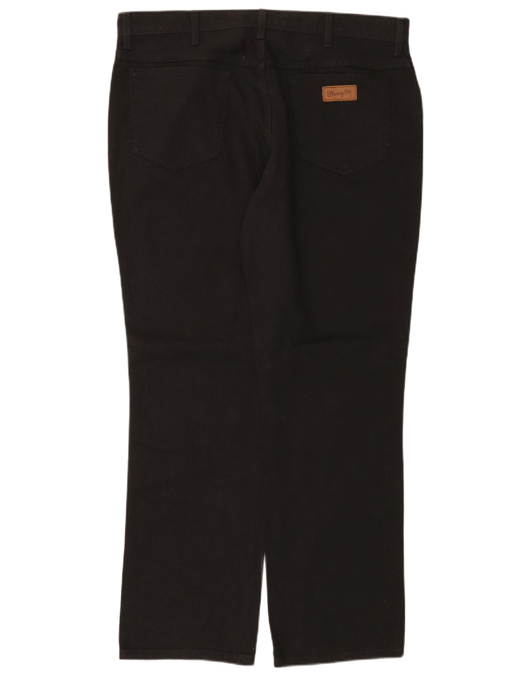 WRANGLER Damen-Jeans mit normaler Passform, gerade Passform, W40, L32, schwarze Baumwolle