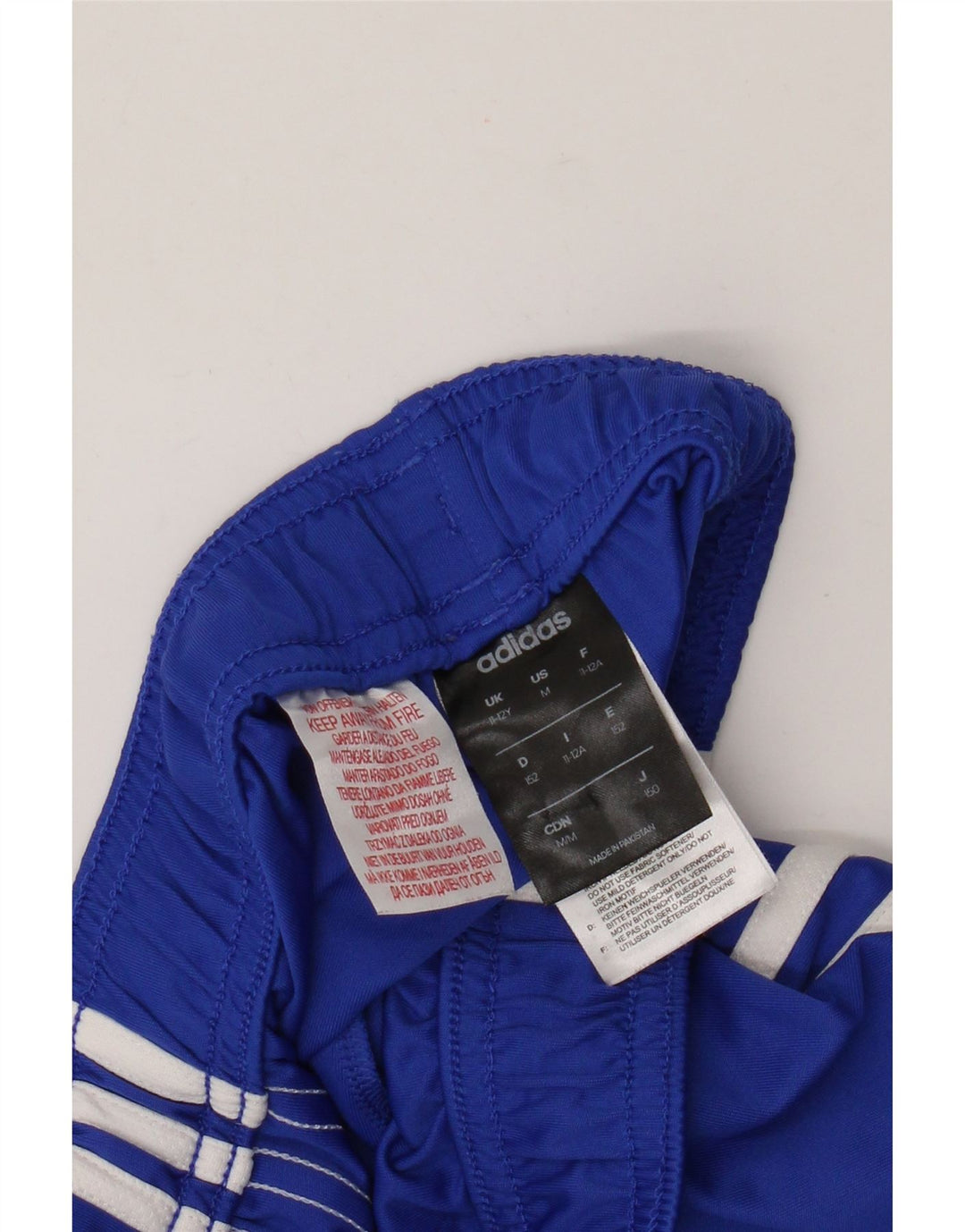 Adidas Jungen Climalite Sport Shorts 11-12 Jahre Blau Polyester
