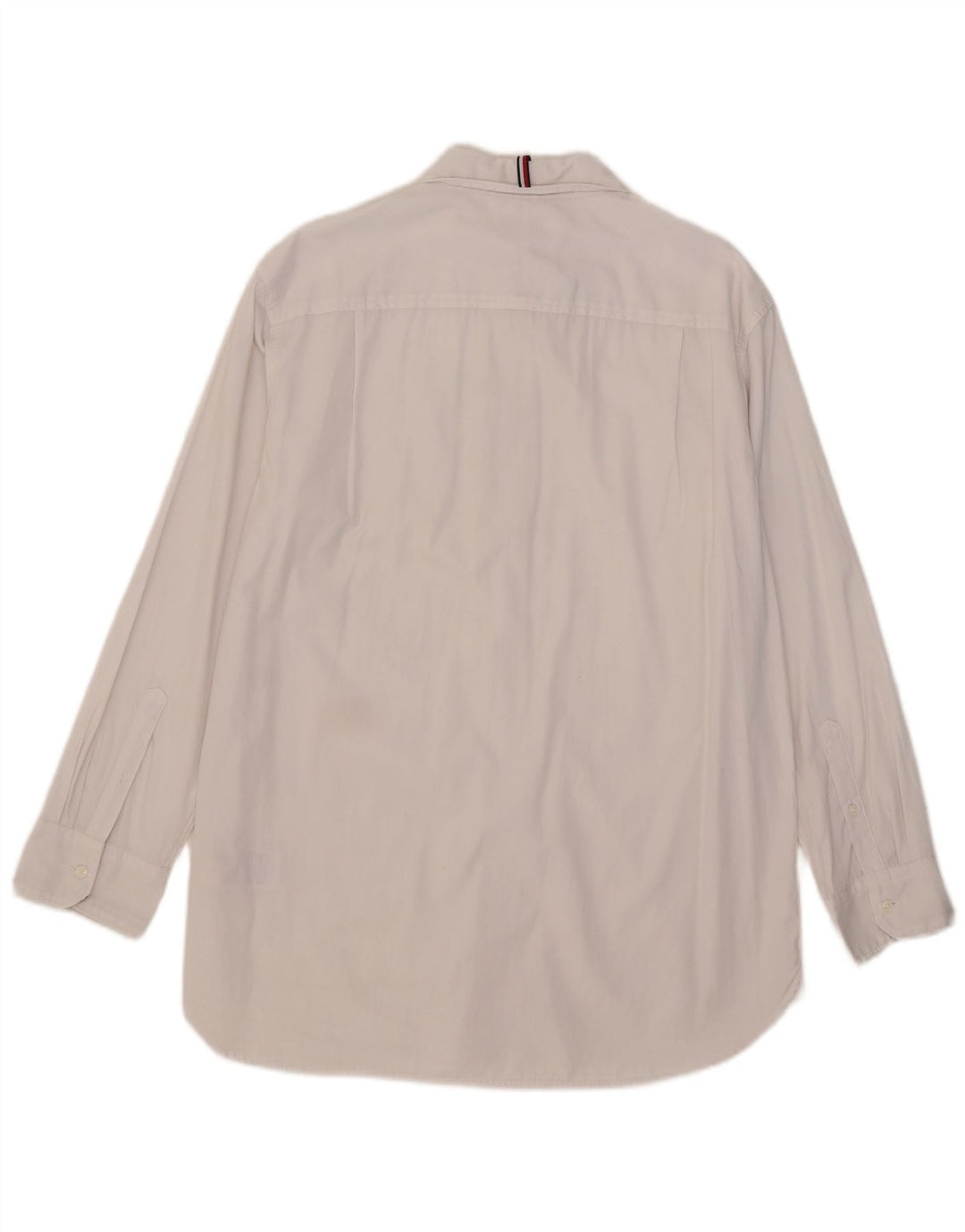 Tommy Hilfiger Damenhemd US 8 Mittelweiße Baumwolle