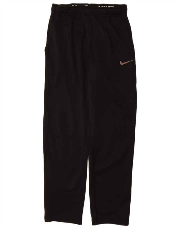 Nike Herren-Trainingshose, Größe S, Schwarz, Polyester, Sport