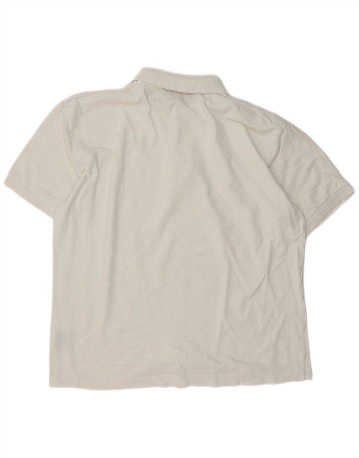 Kappa Herren Poloshirt 2XL Weiße Baumwolle
