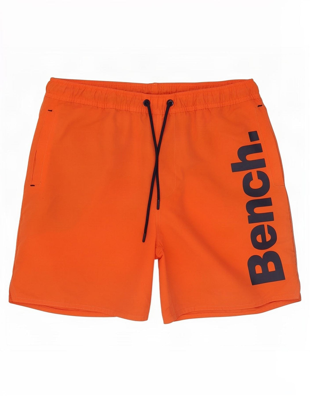 Bench Herren-Badeshorts mit Grafik, groß, orangefarbenes Polyester