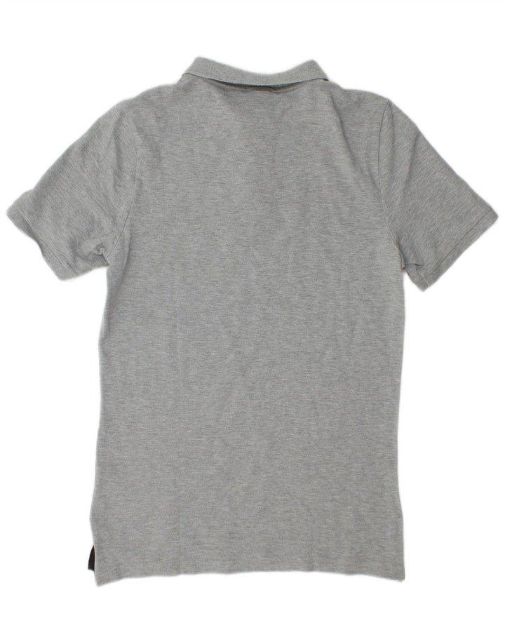 Nike Herren-Poloshirt, klein, graue Baumwolle