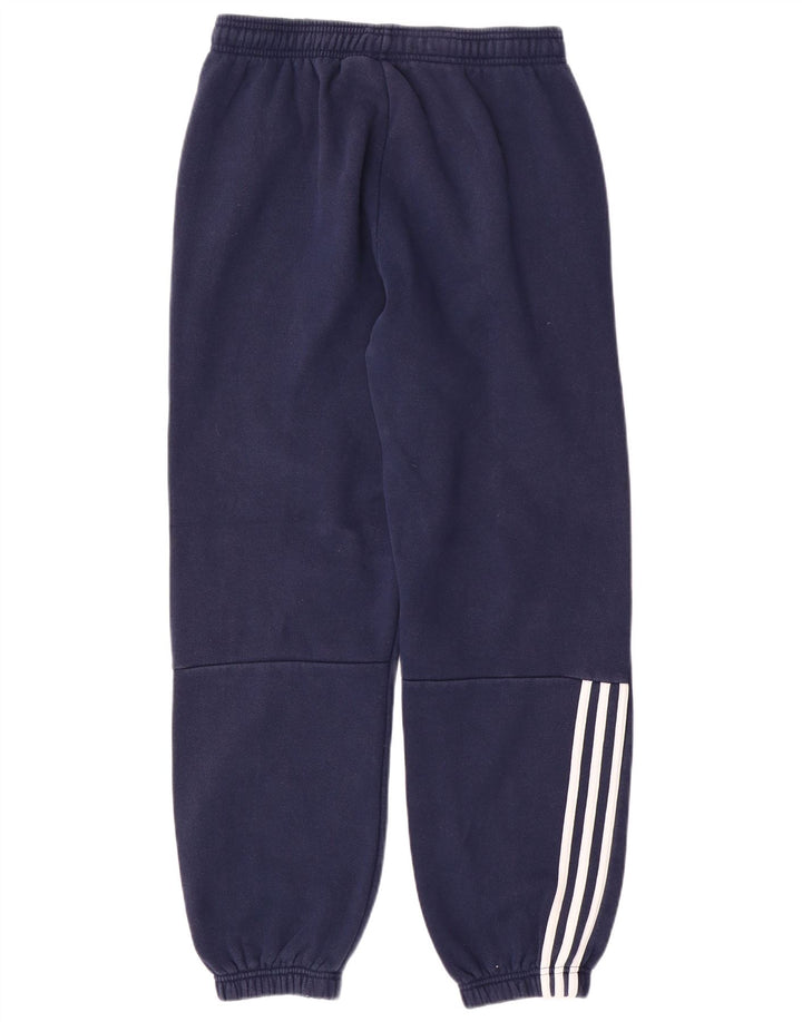 Adidas Herren-Trainingshose, Jogginghose, mittelblau, Baumwolle