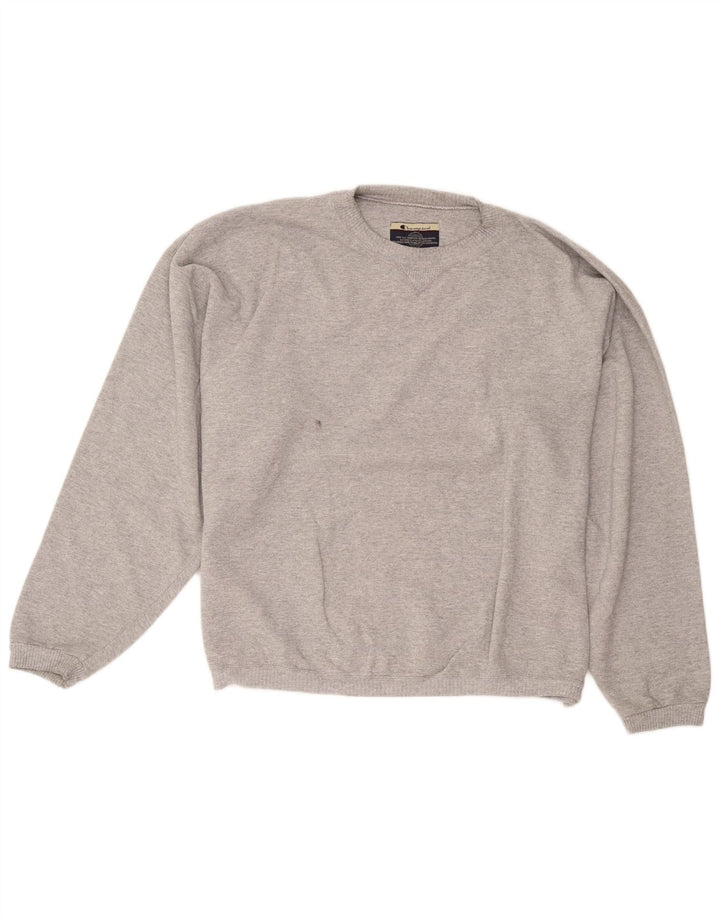 Champion Herren Sweatshirt Pullover 2XL Grau Polyester