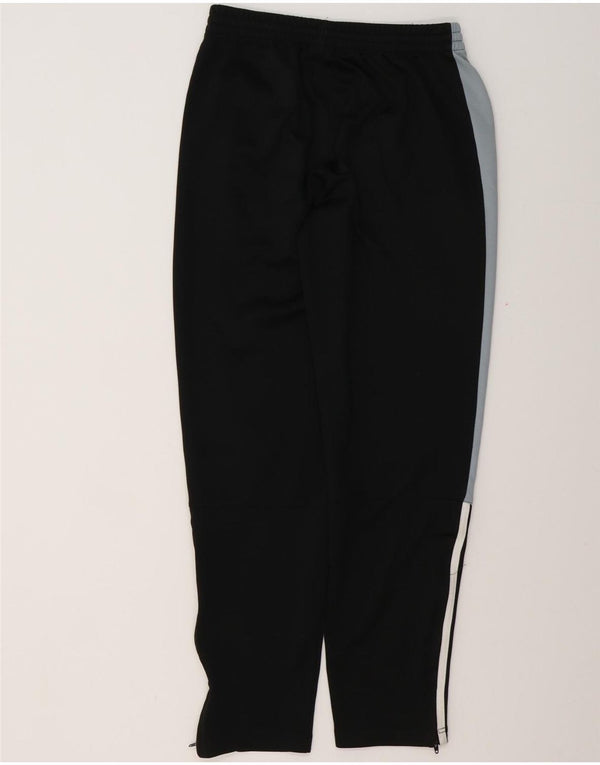 Adidas Trainingshose für Jungen, 15–16 Jahre, schwarzes Colourblock-Polyester