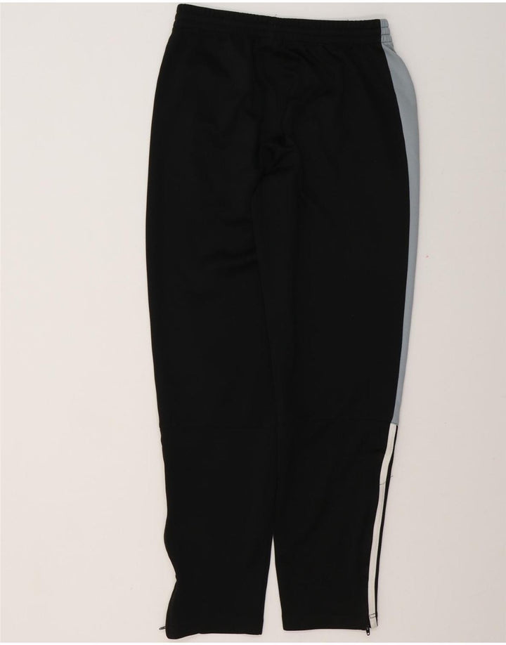 Adidas Trainingshose für Jungen, 15–16 Jahre, schwarzes Colourblock-Polyester