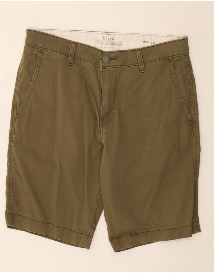 Levi's Herren Chino-Shorts W30 Medium Khaki Baumwolle