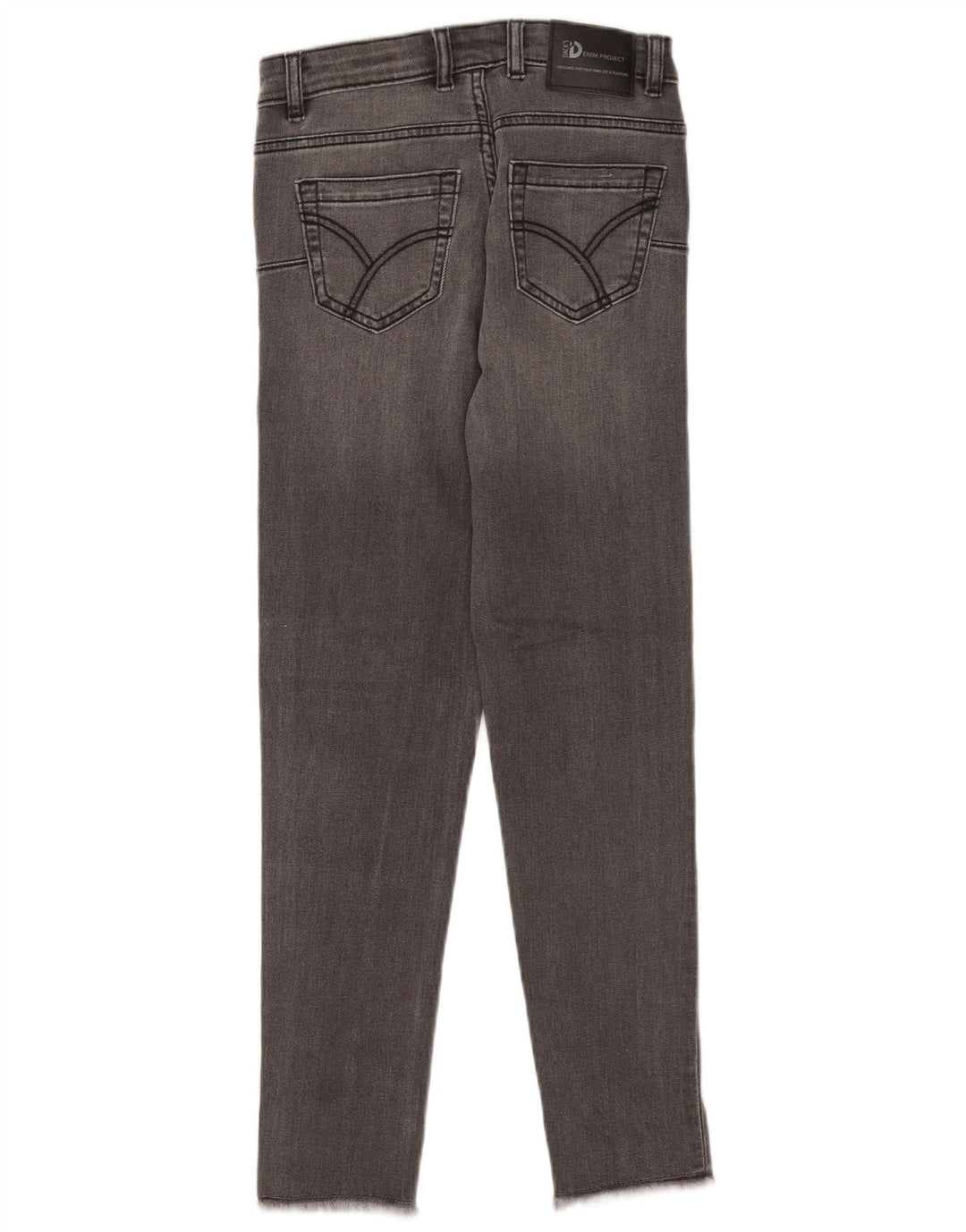 Dack's Damen Crop Skinny Jeans IT 44 Medium W28 L25 Grau