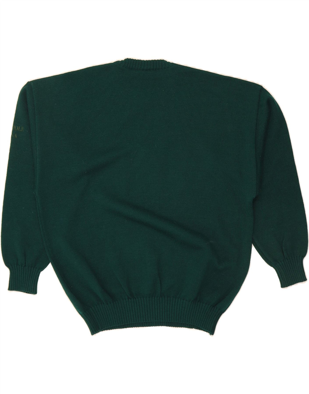 NORTH POLE Mens Crew Neck Jumper Sweater XL Green Argyle/Diamond Vintage North Pole and Second-Hand North Pole from Messina Hembry 