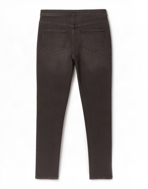 Marks & Spencer Damen Jegging-Jeans UK 14 Medium W30 L26 Graue Baumwolle